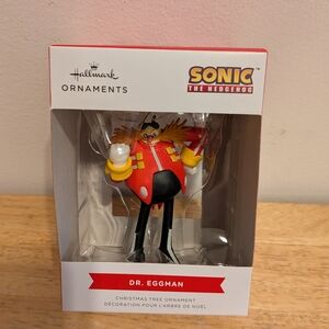 Hallmark Sonic Dr. Eggman Ornament - Red and Yellow